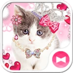 Logo of Princess Kitty Theme +HOME android Application 