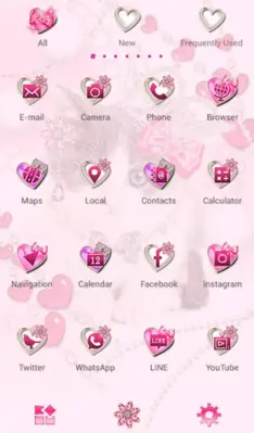 Princess Kitty Theme +HOME android App screenshot 2