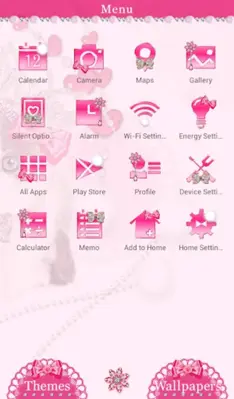 Princess Kitty Theme +HOME android App screenshot 3